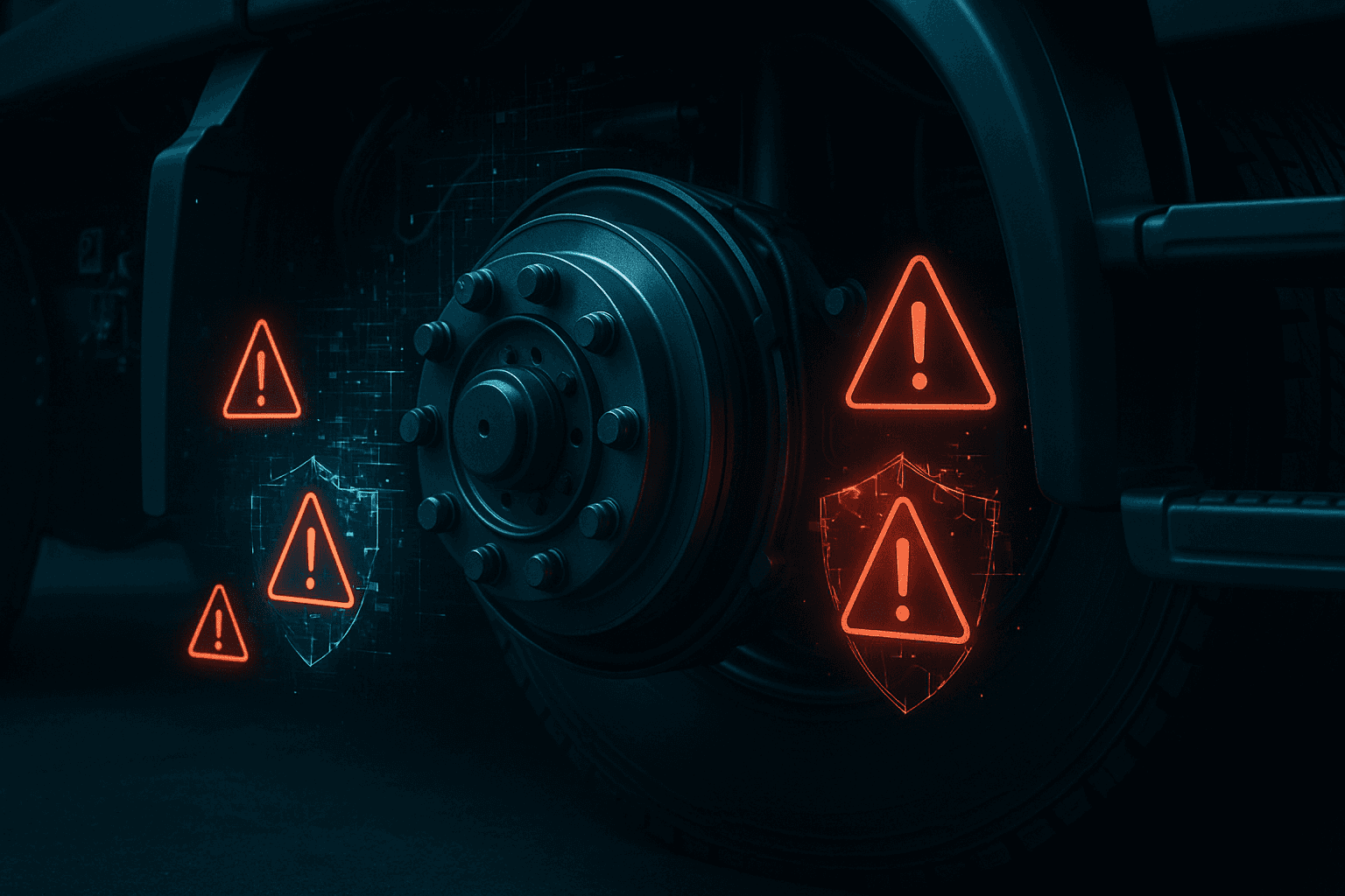 Hidden Cyber Threats in Vehicle Brake Systems Uncovered